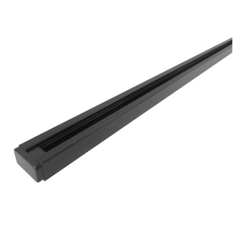 Riel Monofásico "Pro" 1 Metro Negro-2
