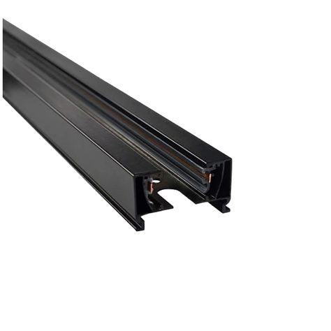 Riel Monofásico "Pro" 1 Metro Negro-5
