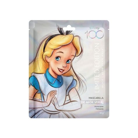 Set de 5 Mascarillas Faciales "Alicia" - Edición 100 años Disney-1