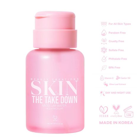 Agua Micelar The Take Down Beauty Creations-3