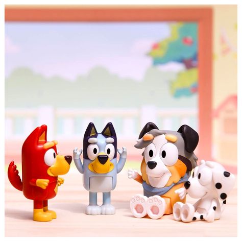 Set de 4 Figuras Serie Bluey “School Pack”-4