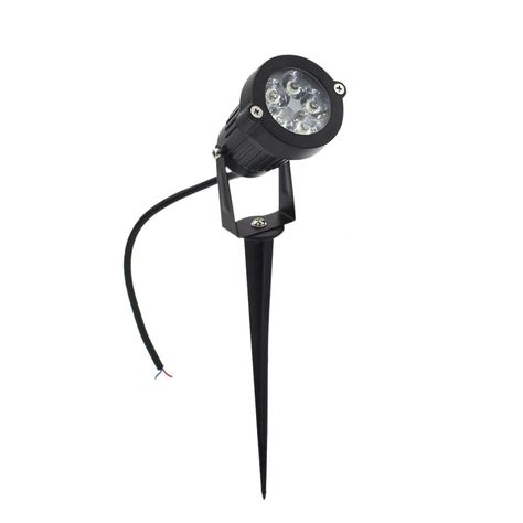 Foco LED RGB Estaca Jardín 5W-0