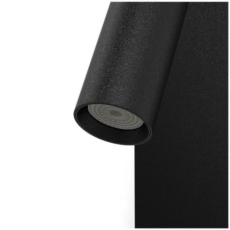 Apliqué LED Lector Line 3W+10W Negro - Luz Cálida-3