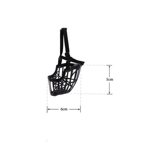 Bozal Para Perros Talla S Color Negro -1