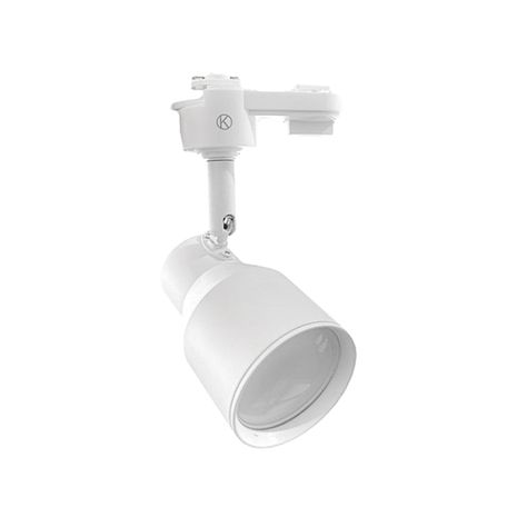 Foco LED Decorativo Riel Monofásico Blanco GU-10 Elnath Ampolleta Fría-0