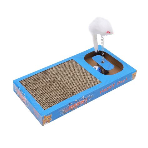 Rascador Juguete Con Señuelo Para Gatos-2