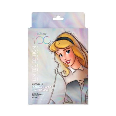 Set de 5 Mascarillas Faciales "Aurora" -  Edición 100 años Disney-1