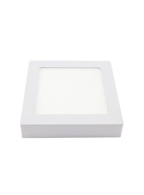 Pack 3 Panel Cuadrado LED ECO Sobrepuesto Blanco 6W Frío-4