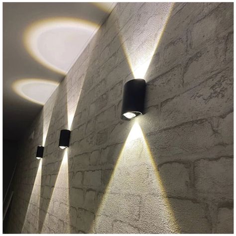 Apliqué de Pared LED Simple 2W Cálido Negro-9