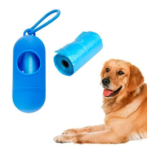 Dispensador Bolsas para Paseo Mascotas (5 rollos)-2