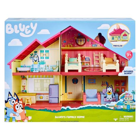 Casa Familiar de Juguete Bluey Incluye Accesorios-0