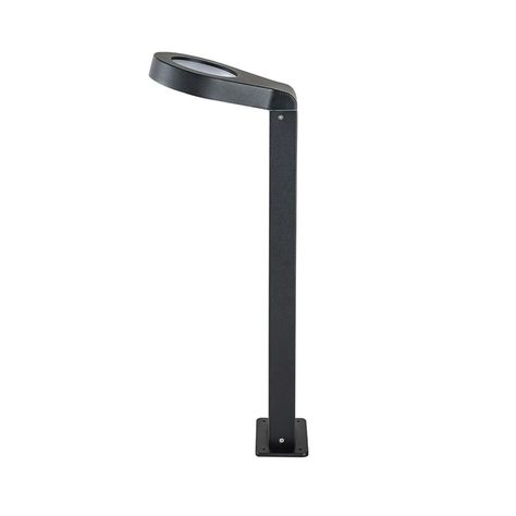 Apliqué Piso LED Exterior 60cm Negro 7W Cálido-2
