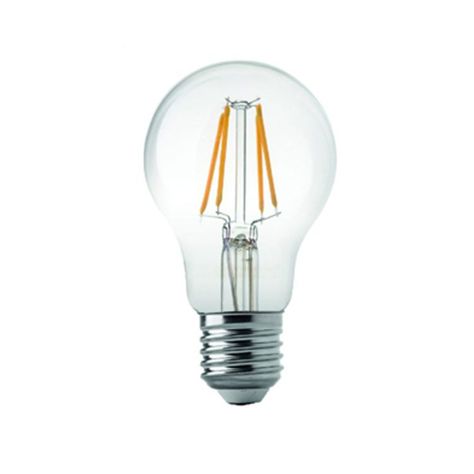 Ampolleta E-27 LED Filamento 6W  - Cálida-0