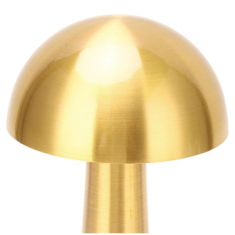 Lámpara de Mesa LED Recargable "Mushroom LED" Dimeable Dorado-3