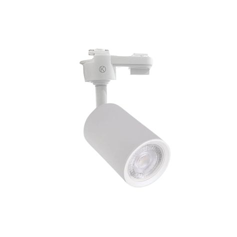 Foco Decorativo para Riel Monofásico GU10 "Aquila II" - Blanco-0