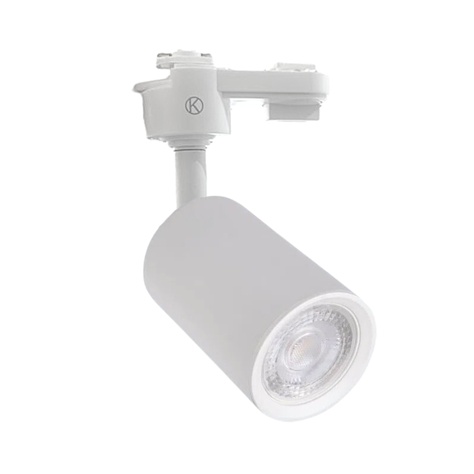 Foco Decorativo para Riel Monofásico GU10 "Aquila II" - Blanco-5