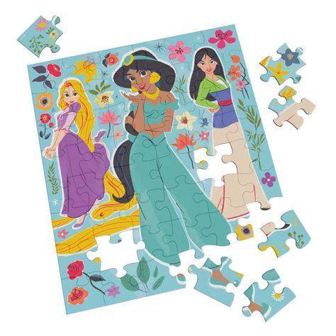 Rompecabezas "Princesas" de 48 piezas- Princesas Disney-1