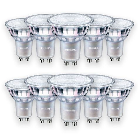 Pack 10 Ampolleta Philips Dimeable MasLed Spot VLE 5W GU10 - Cálido-0