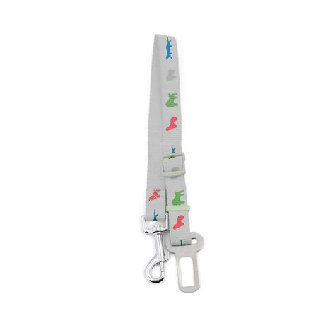 Cinturón de Seguridad Mascotas Talla S Azul, Gris ó Negro-0