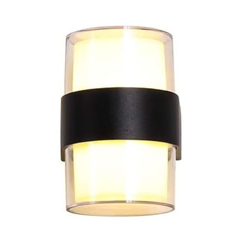Apliqué de Pared LED Exterior Cilindro 10W Cálido-1