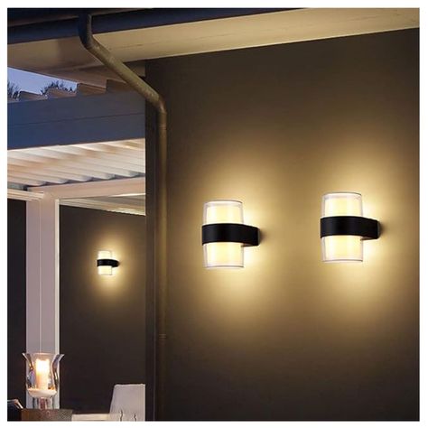 Apliqué de Pared LED Exterior Cilindro 10W Cálido-7