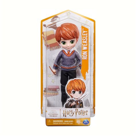 Muñeco Ron Weasley 20 cm Articulado Incluye Varita-1