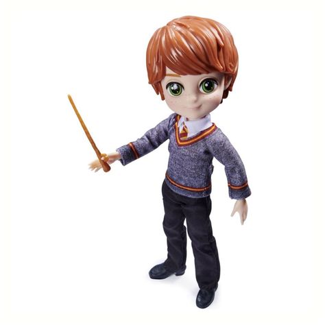 Muñeco Ron Weasley 20 cm Articulado Incluye Varita-2