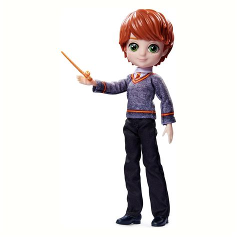 Muñeco Ron Weasley 20 cm Articulado Incluye Varita-5