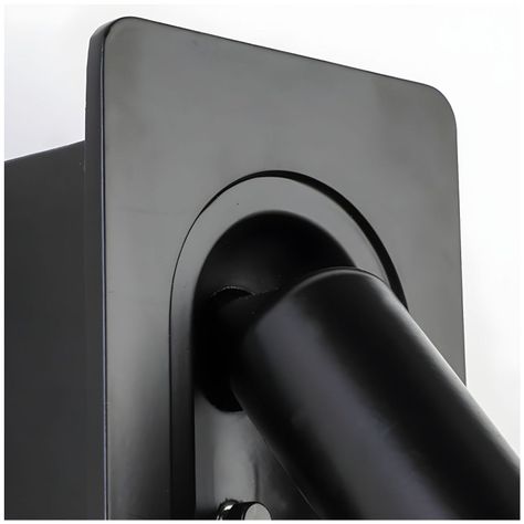 Apliqué Lector LED Uni 3W Negro - Luz Cálida-4