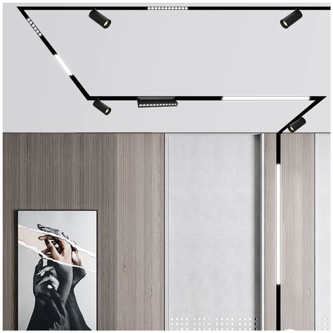Foco Decorativo Riel Monofásico LED incorporado "Slim" - Neutro-6