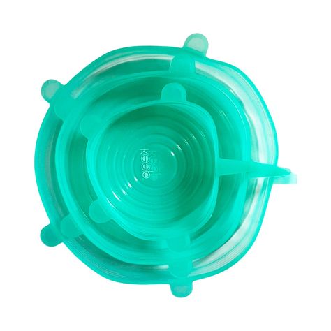 Set 3 Tapas de Silicona Anti Derrame - Keep-3
