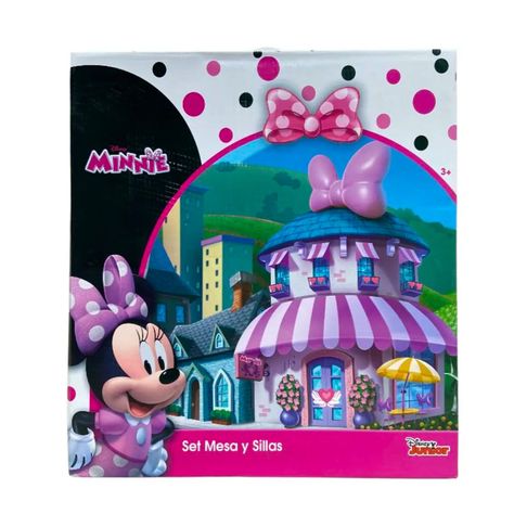 Set de Sillas y Mesa Plegable Diseño Minnie Disney-2
