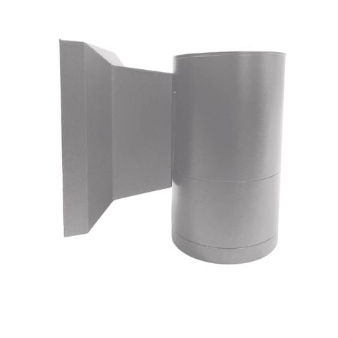 Apliqué Simple Porta GU-10 Cilindro Kapelle Gris -2