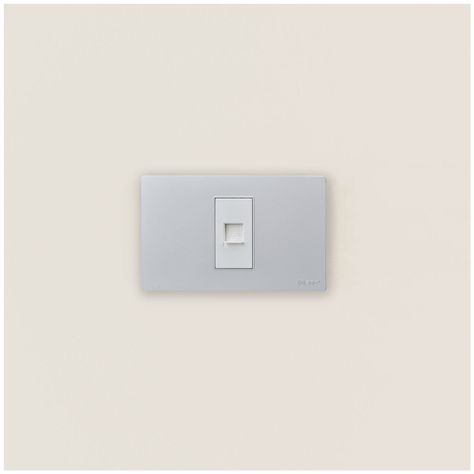 Pack 10 Toma Telefónica Metálico RJ11 - Gris - Blanco-4