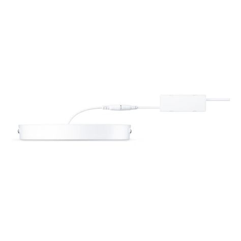Pack 3 Paneles LED 18W Sobrepuesto Redondo DL252 G2 Philips - Cálido-2