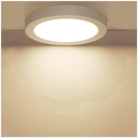 Pack 3 Paneles LED 18W Sobrepuesto Redondo DL252 G2 Philips - Cálido-6