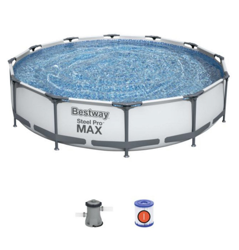 Piscina Estructura Redonda c/ Bomba 366x76 cm 6473L-0