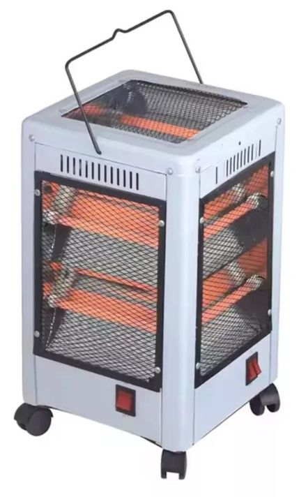 Calefactor Electrico Hogar Cuarzo 5 Caras Infrarrojo 2200W-0