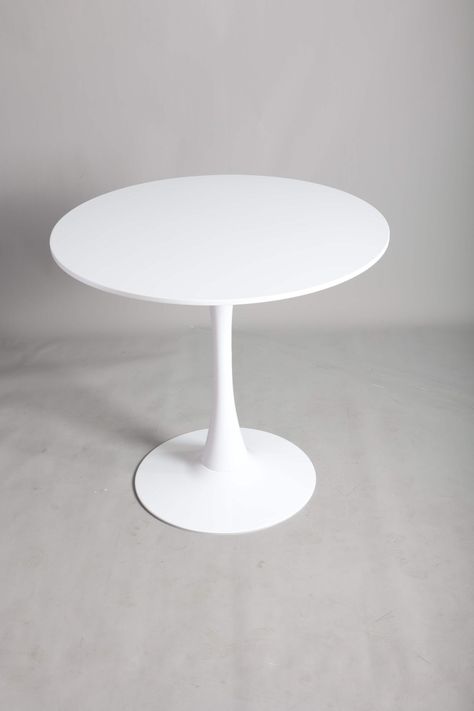 Mesa Tulip Redonda 80 cm Diámetro Madera-1