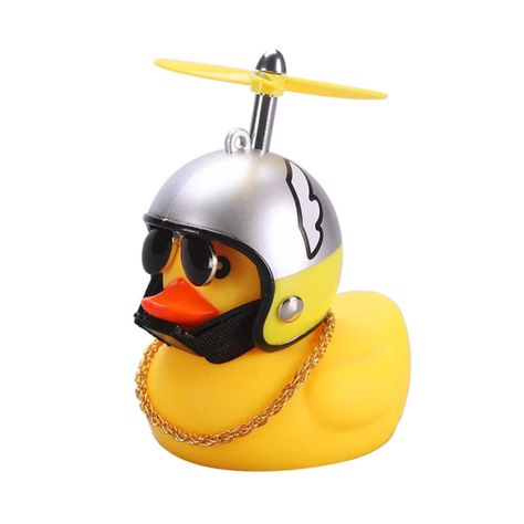 Pato Decorativo con Hélice Bicicleta/Auto/Moto-4