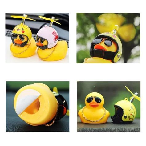 Pato Decorativo con Hélice Bicicleta/Auto/Moto-18