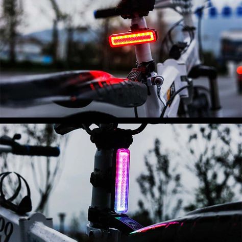 Luz Bicicleta Trasera Arcoíris-4