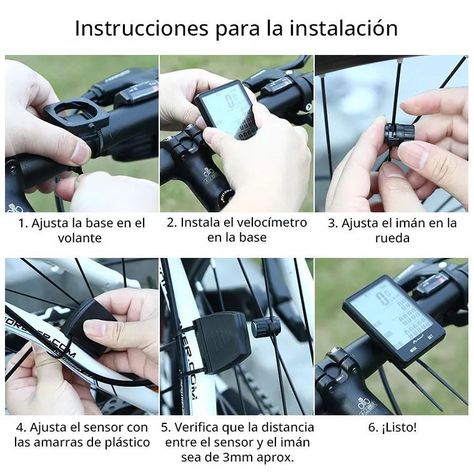 Velocímetro Para Bicicleta Odómetro Inalambrico-7