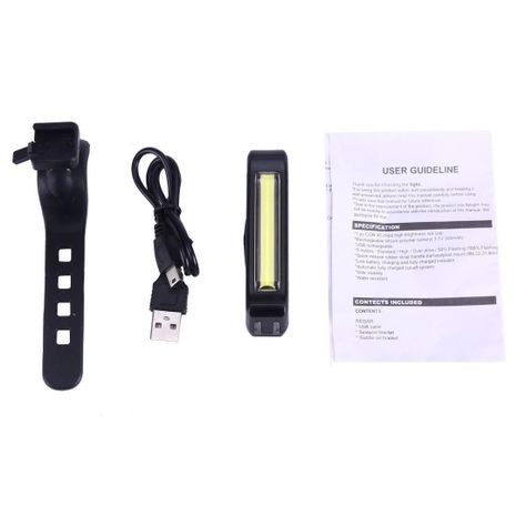 Luz Para Bicicleta Rojo Blanco-3