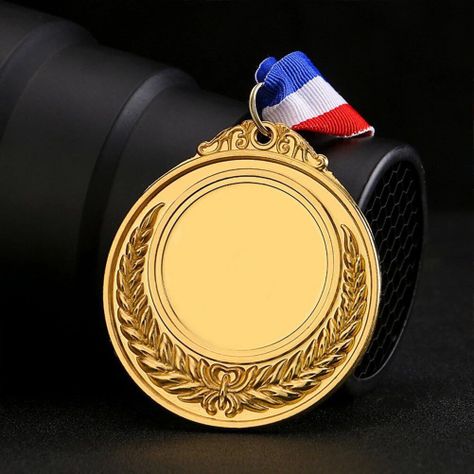 Medalla Premiación Deportiva 5 cm Dorada-1