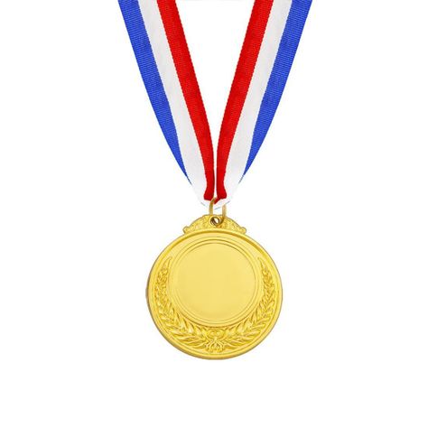 Medalla Premiación Deportiva 5 cm Dorada-0