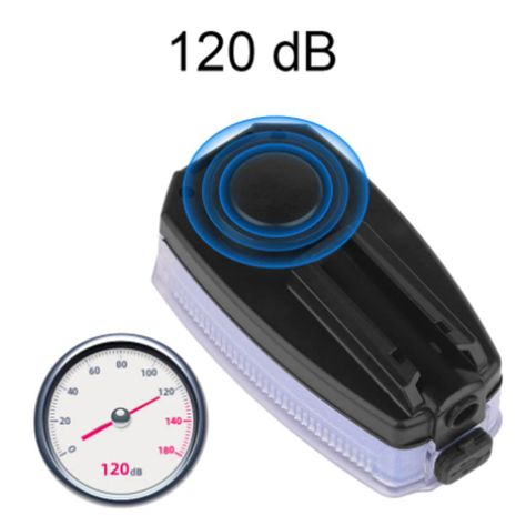 Luz LED para Bicicleta con Odometro y Bocina Recargable-4