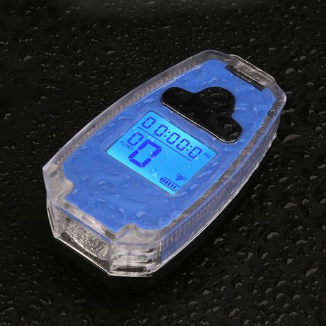 Luz LED para Bicicleta con Odometro y Bocina Recargable-2
