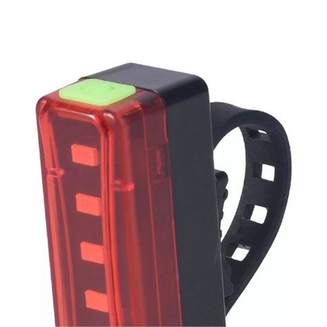 Luz LED para Bicicleta Recargable Roja-3
