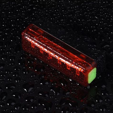 Luz LED para Bicicleta Recargable Roja-2
